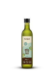 Nutrigold Omega 3-6-9 Öl – Biologisch in einer 500 ml Flasche