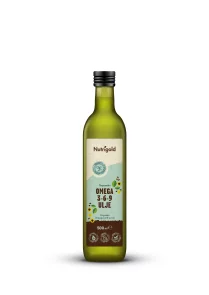 Nutrigold Omega 3-6-9 Öl – Biologisch in einer 500 ml Flasche