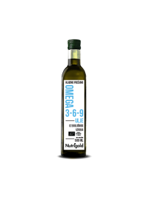 Nutrigold Omega 3-6-9 Öl – Biologisch in einer 500 ml Flasche