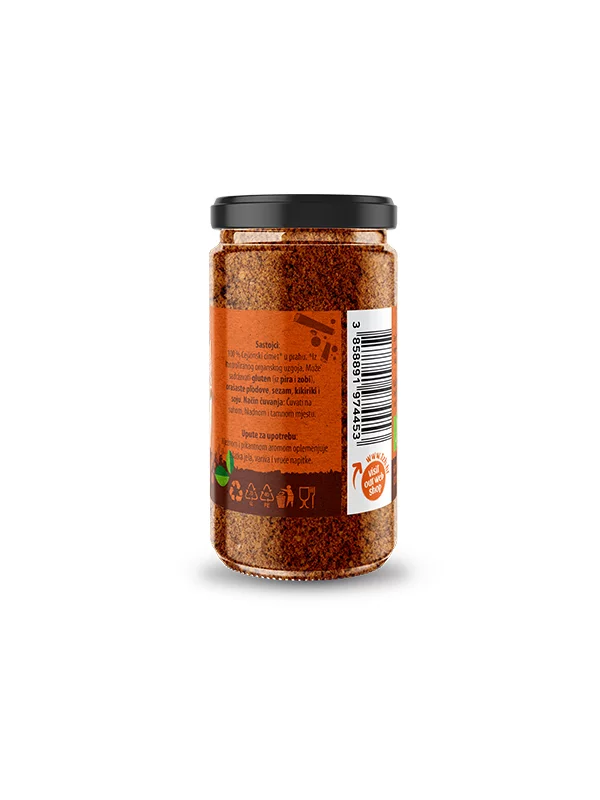 Ceylon Zimt Glas – Biologisch 40g Nutrigold