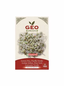 Geo Grüne Erbsensamen zum Keimen – Biologisch in einer 90g Packung