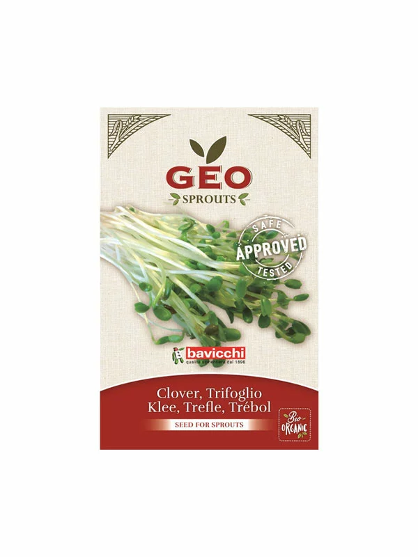 Kleesamen zum Keimen – Biologisch 70g Geo