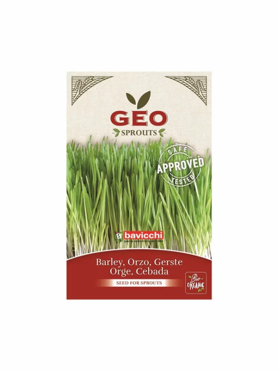 Gerstensamen zum Keimen – Biologisch 600g Geo
