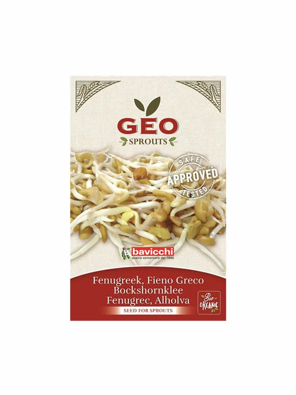 Geo Bockshornkleesamen zum Keimen – Biologisch in einer 35g Packung