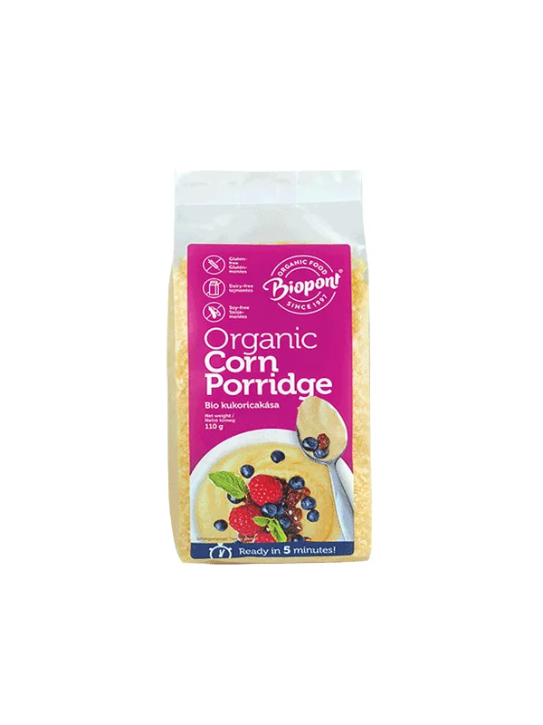 Biopont Mais-Porridge Glutenfrei – Biologisch in Verpackung von 110g
