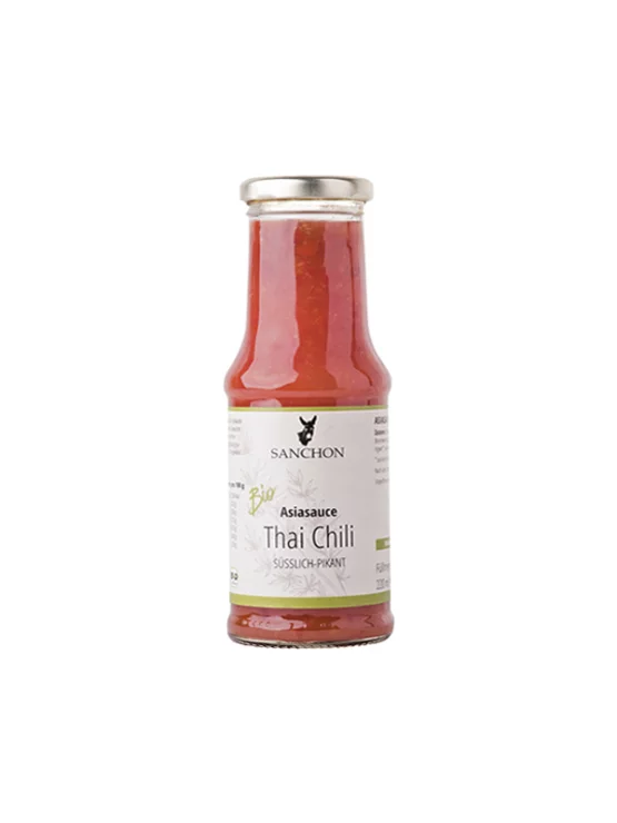 Sanchon Thai Chili Sauce – Biologisch in der 210ml Flasche