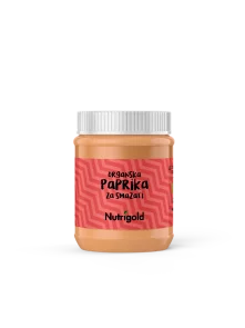 Nutrigold Veganer Aufstrich „Paprika za smazati“ – Biologisch in einer 135g Packung