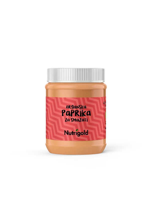 Nutrigold Veganer Aufstrich „Paprika za smazati“ – Biologisch in einer 135g Packung