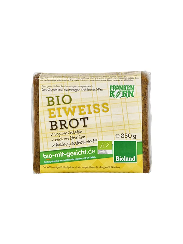 Franken Korn Bio Eiweißbrot in einer 250g Packung