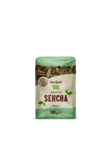 Nutrigold Grüner Tee Sencha - Biologisch in einer 50 Gramm Packung