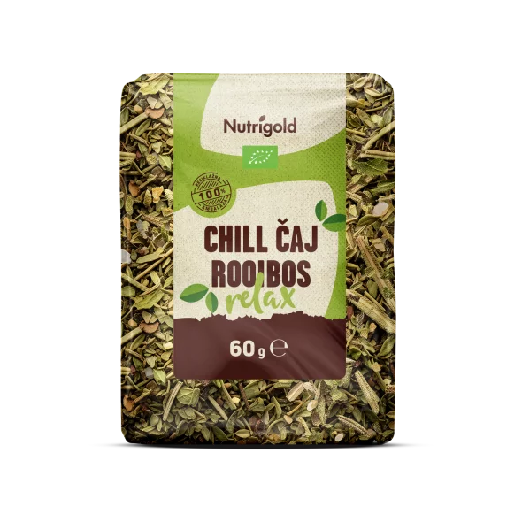 Nutrigold Chill Tee Rooibos Relax - Biologisch in einer 60 Gramm Packung