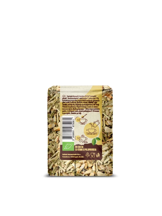 Nutrigold Ingwer Tee – Biologisch in einer 60g Packung