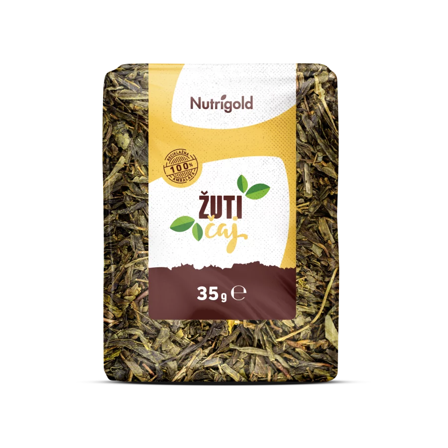 Nutrigold Gelber Tee in einer 35g Packung