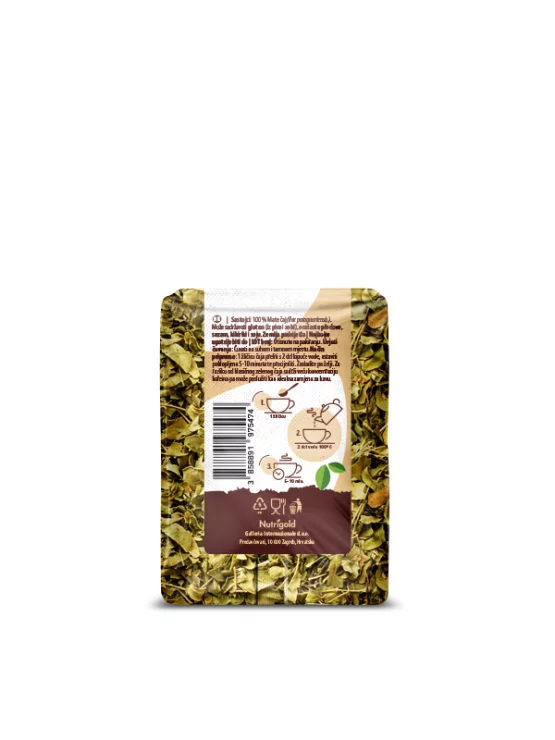 Nutrigold Mate Grüntee in einer 50 Gramm Packung