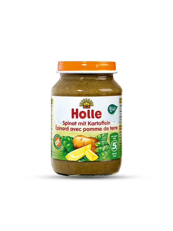 Spinatbrei mit Kartoffeln - Biologisch 190g Holle