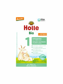 Starternährung für Kleinkinder 1 (ab der Geburt) aus Ziegenmilch - Biologisch 400g Holle