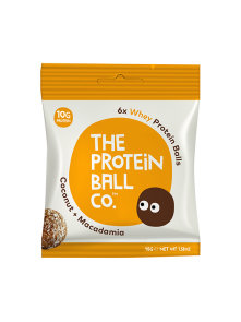 Whey-Proteinbällchen Kokos & Macadamia 45g - Protein Ball CO