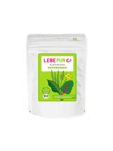 Lebepur Supergrüne Pulvermischung – Biologisch in einer 100g Packung