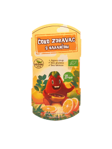 Čoko Zdravac Schokoladenaufstrich mit Orange – Biologisch 100g Vegetariana