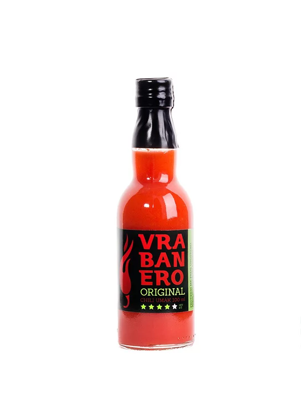 Volim Ljuto Vrabanero Original – Chilisauce in der 100ml Flasche