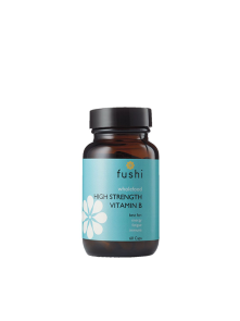 Fushi Whole Food Vitamin B Komplex mit 60 Kapseln in der Packung
