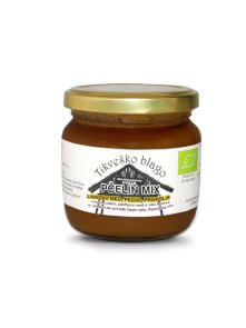 Bienenmischung - Blütenhonig mit Pollen und Propolis Biologisch 250g Tikveško Blago