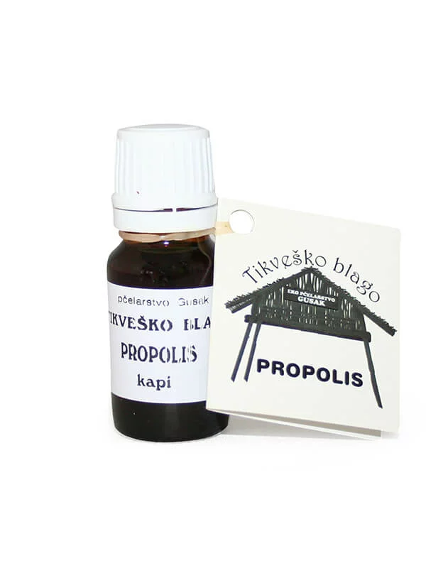 Tikveško Blago Tropfen Propolis Biologisch in einer 10ml Packung