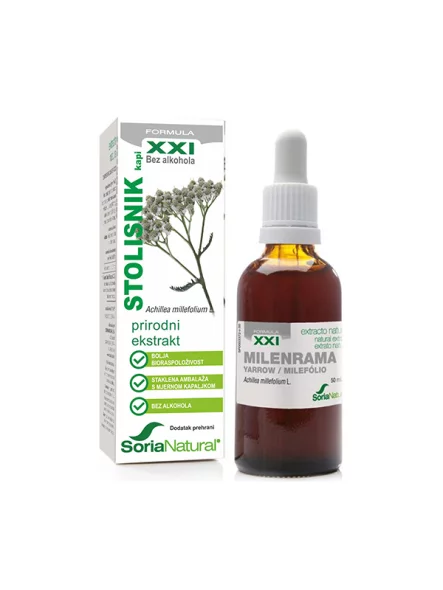 Soria Natural Schafgarbe - XXL-Komplex – 50ml Fläschchen mit Tropfer