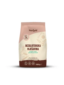 Nutrigold glutenfreies Mehl Brotmischung in einer 1000g Packung