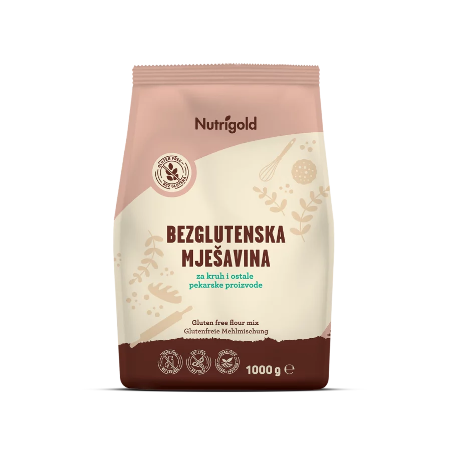 Nutrigold glutenfreie Mehlmischung in einer 1000g Packung