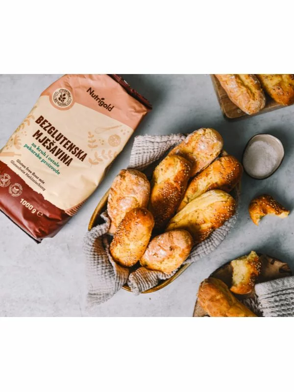 Glutenfreie Mehlmischung – 1000g Nutrigold