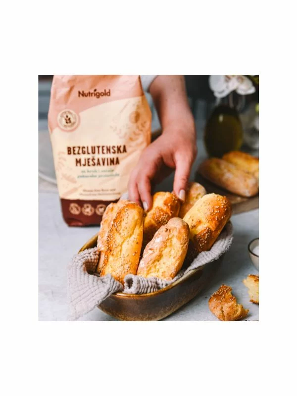 Glutenfreie Mehlmischung – 1000g Nutrigold