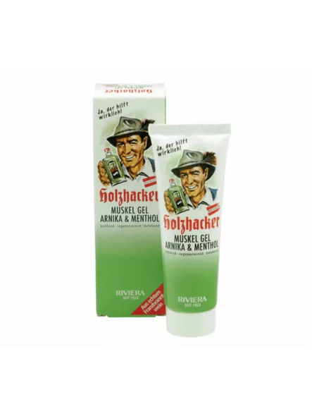 Holzhacker Entspannungsgel - Arnika & Menthol 75ml Riviera