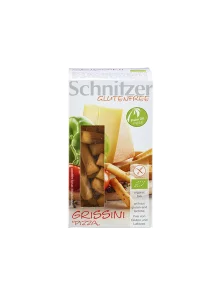 Schnitzer Grissini Tomate & Käse Glutenfrei – Bio in einer 100g Packung