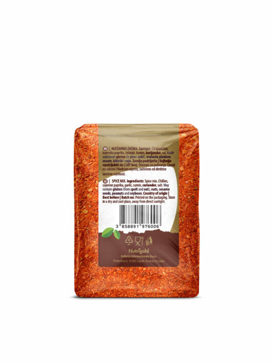 Nutrigold Harissa-Pulver Gewürzmischung in einer 200 Gramm Packung