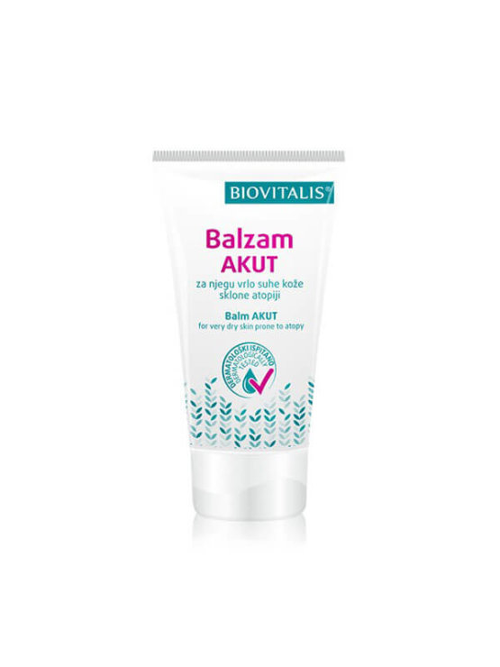 Balsam AKUT zur Pflege sehr trockener, zu Atopie neigender Haut 50ml - Biovitalis