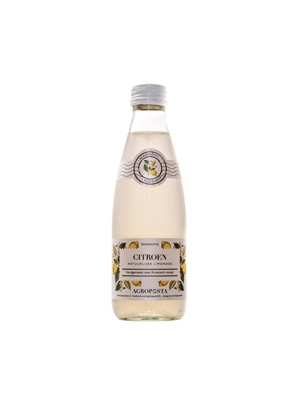 Agropošta Zitronensaft in einer 0,25l Flasche