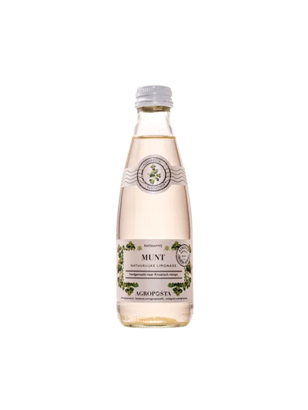 Agropošta Minzsaft in einer 0,25l Flasche