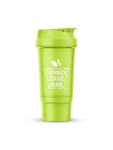 Smart Shaker mit zusätzlichem Behälter – Grün 500ml