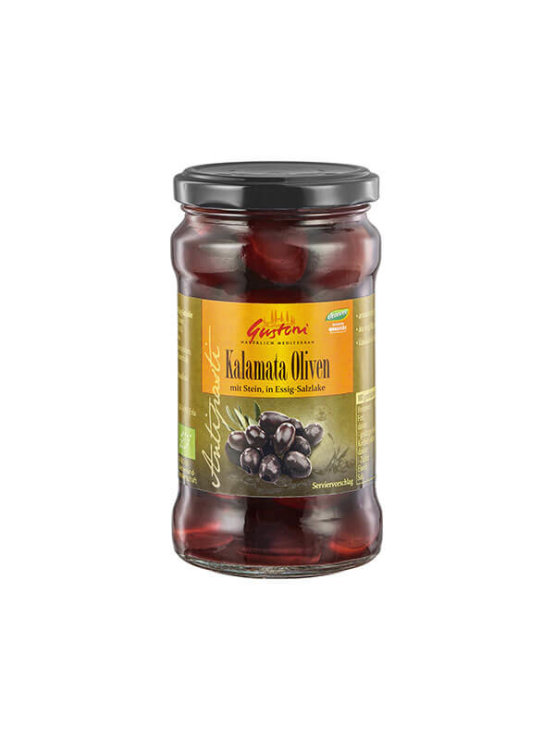 Kalamata-Oliven – Biologisch, 300 g (180g) Gustoni