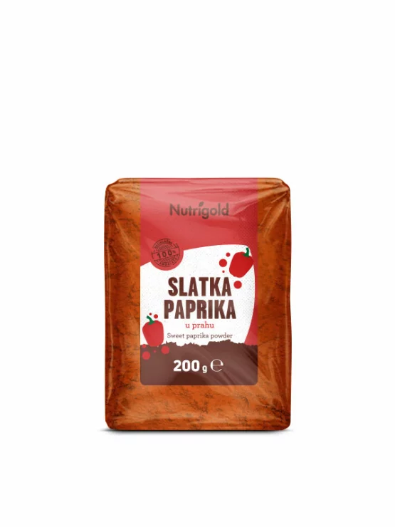 Nutrigold Süßes Paprikapulver in einer Packung von 200g