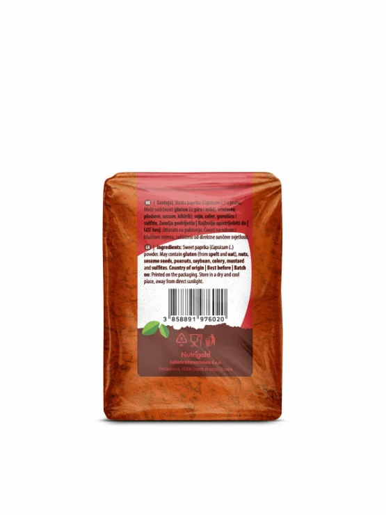 Süßes Paprikapulver – 200g Nutrigold