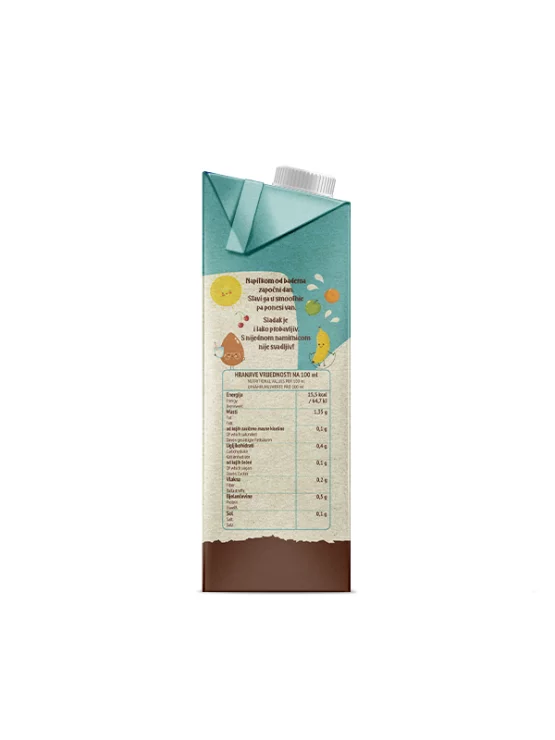 Nutrigold Mandeldrink ohne Zuckerzusatz - Biologisch in einer 1000ml Packung