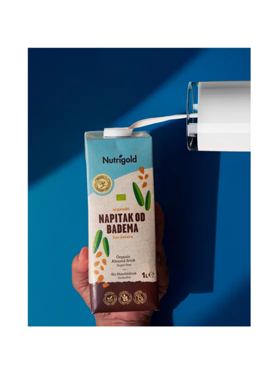 Nutrigold Mandeldrink ohne Zuckerzusatz - Biologisch in einer 1000ml Packung