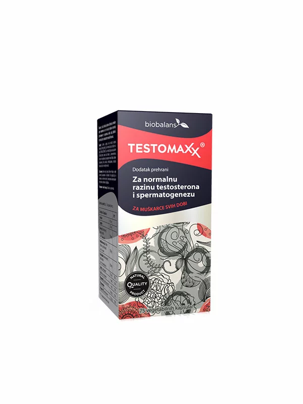 Biobalans Testomaxx 75 Kapseln in Kartonverpackung