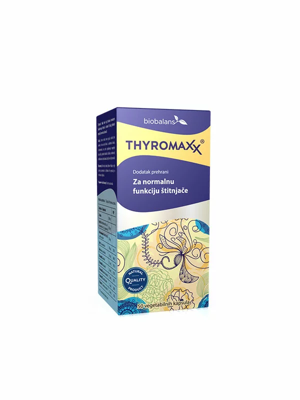 Biobalans Thyromaxx 50 Kapseln Packung– Für eine normale Schilddrüsenfunktion