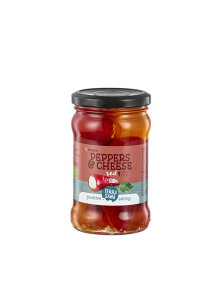 Rote Paprika mit Frischkäse – Biologisch  270g Terrasana