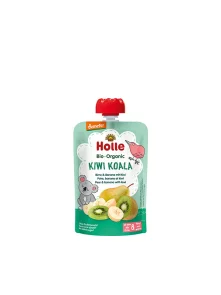 Holle Quetschie Birne und Banane mit Kiwi „Kiwi Koala“ (ab dem 8. Monat) – Biologisch in einer 100g Packung