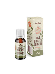 Nutrigold Öl aus wildem Oregano Biologisch in Glasverpackung 10ml