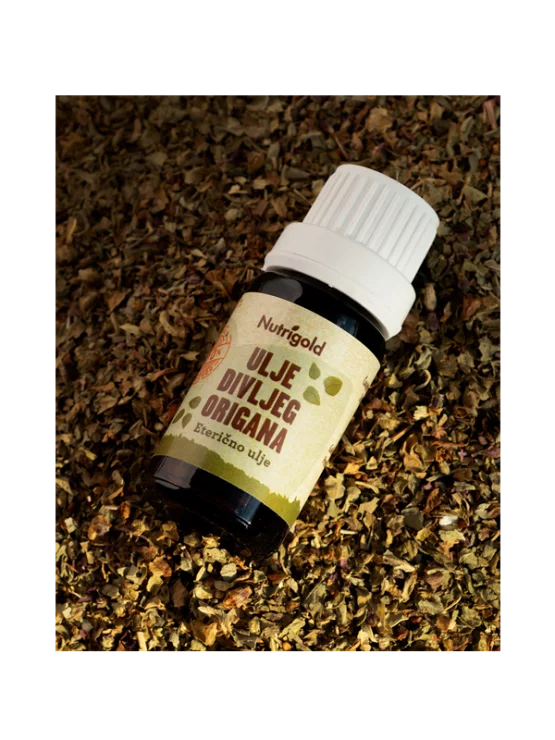 Nutrigold Öl aus wildem Oregano Biologisch in Glasverpackung 10ml